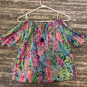 Lilly Pulitzer | Sain Top Catch the Wave | S | VGUC